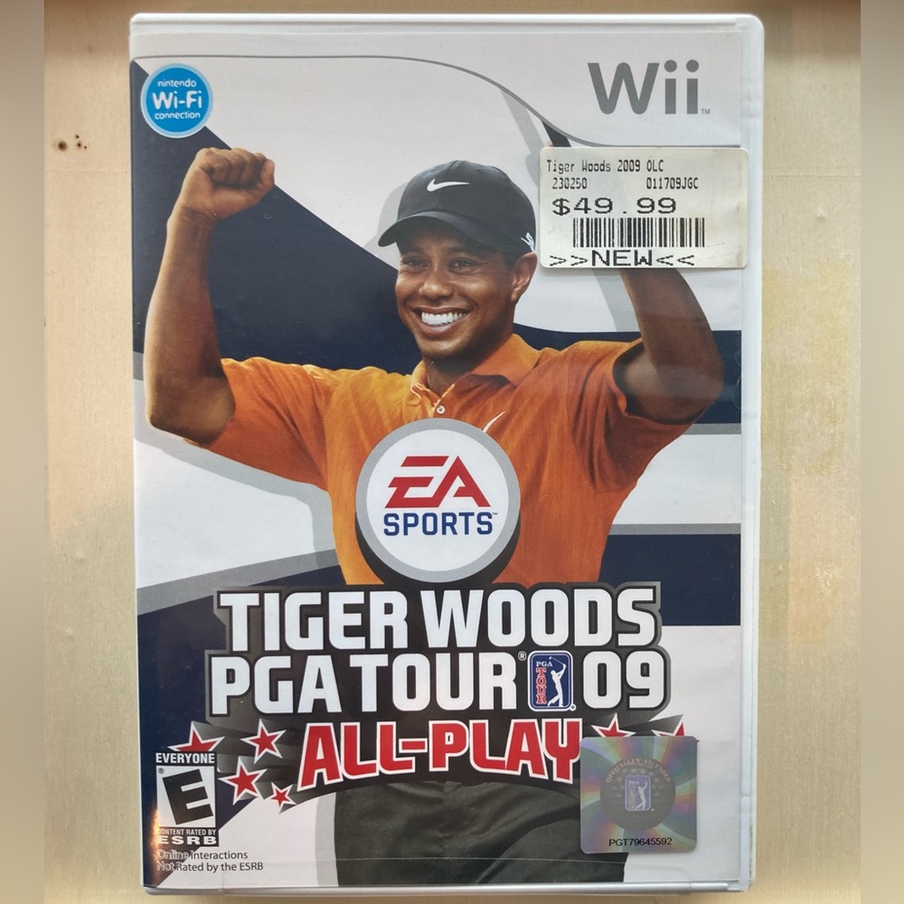 Wii EA Sports Tiger Woods PGA Tour 2009 All Play